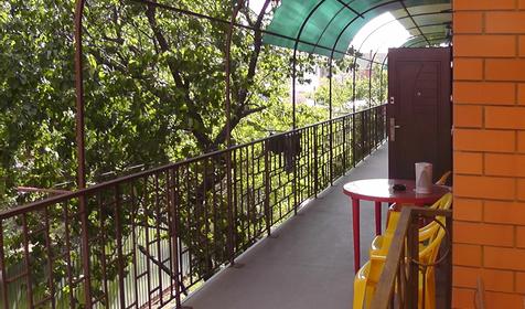 Балкон. Гостевой дом Невский, г. Ейск