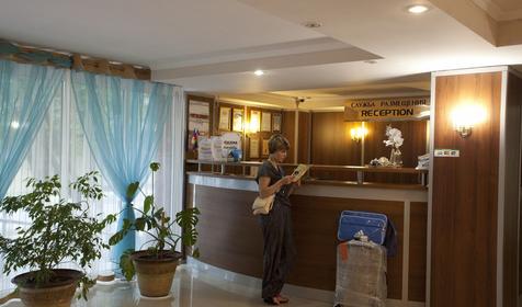 Ресепшен. Пансионат Радуга, г. Геленджик