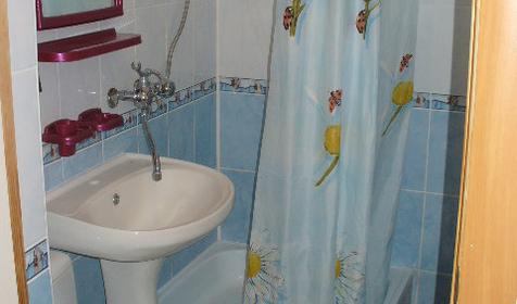 Санузел номера. Гостевой дом Анжелика, г. Сочи, Лазаревский район, п. Лазаревское