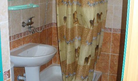 Санузел номера. Гостевой дом Анжелика, г. Сочи, Лазаревский район, п. Лазаревское