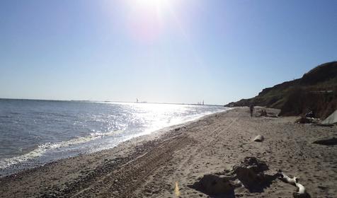 Пляж, гостевой дом, Трубачев, Темрюкский р-н, п. Волна