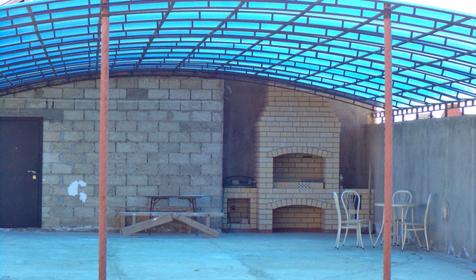 Двор, мангал, Трубачев, Темрюкский р-н, п. Волна