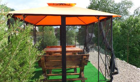 Беседки у реки, Гостевой дом Адмирал, Туапсинский район, п. Небуг