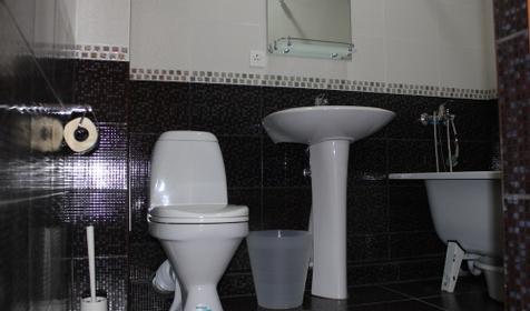 Санузел, номер люкс, апартаменты "На Крепостной", Анапа