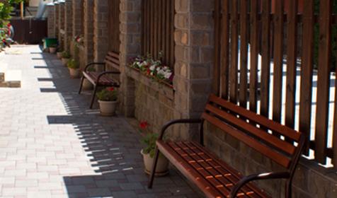 Территория. Гостевой дом Альпина, г. Геленджик, с. Дивноморское