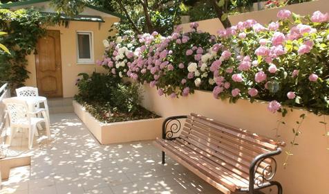 Территория. Гостевой дом Екатерина, г. Сочи, Лазаревский район, п. Лазаревское