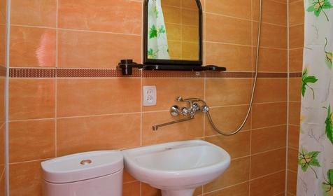 Санузел двухместного номера Люкс. Гостевой дом Анаида, г. Сочи, Лазаревский район, п. Лоо