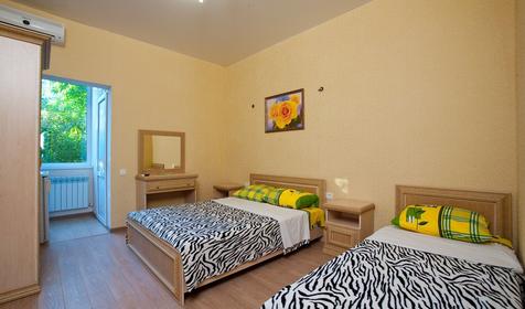 Трехместный номер ПК. Частный дом Виолетта, г. Сочи, Лазаревский район, п. Лоо