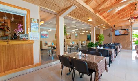 Столовая. Гостевой дом Дельфин, г. Сочи, Адлер