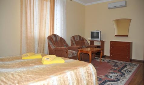 Однокомнатный с кухней. Отель "У Бочарова ручья", г. Сочи