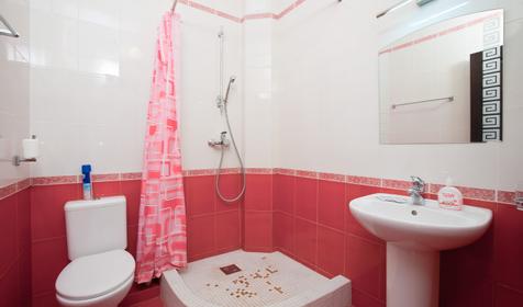 Номер Стандарт с доп.местом. Гостиница Камелот, г. Геленджик, с. Кабардинка