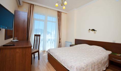 Двухместный стандарт. Гостиница Камелот, г. Геленджик, с. Кабардинка