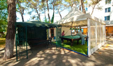 Территория. Гостиница Южная звезда, г. Геленджик