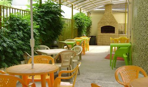 Двор, гостевой дом Паллада, Ольгинка