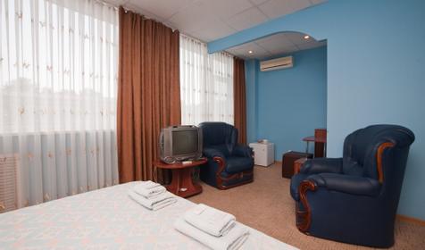 Люкс. Гостиница Мир фитнеса. Краснодар