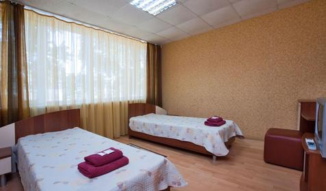 Стандарт двухместный. Гостиница Мир фитнеса. Краснодар