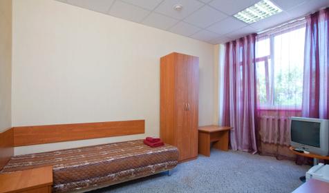 Стандарт одноместный. Гостиница Мир фитнеса. Краснодар