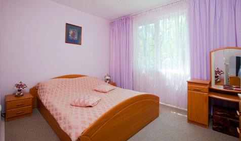 Спальня. Коттедж люкс. База отдыха Инфанта (фейк), Туапсинский район, Бухта Инал