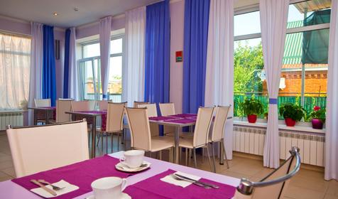 Столовая. Отель Четыре сезона, г. Горячий Ключ