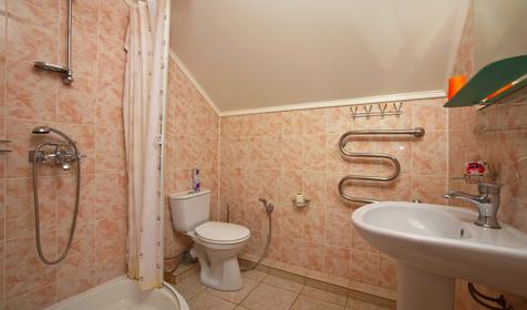 Санузел. Люкс. Отель Четыре сезона, г. Горячий Ключ