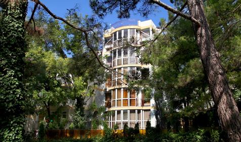 Фасад, отель Виктория, Геленджик