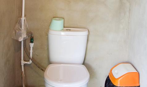 Санузел. Частная мини-гостиница по ул. Строителей, 31, г. Анапа, п. Сукко