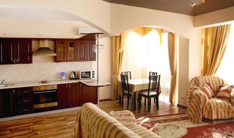 Апартаменты (4-местный, 2-комнатный с кухней), отель Виктория, Геленджик