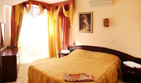 Апартаменты (4-местный, 2-комнатный с кухней), отель Виктория, Геленджик