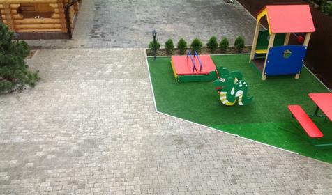 Детская площадка. Гостевой дом Вербена, г. Горячий Ключ