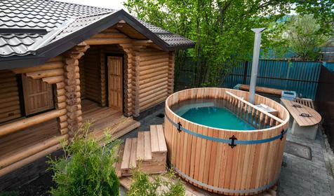 Русская баня с купелью. Гостевой дом Вербена, г. Горячий Ключ