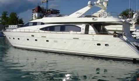 Яхта Ferretti. Транспортный холдинг «Абсолют». г. Краснодар