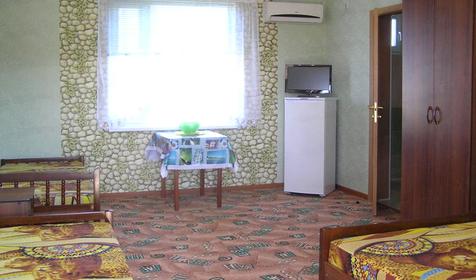 Трехместный, гостевой дом Жемчужина,Темрюкский р-н, п. Пересыпь