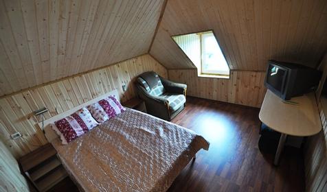 Номер на мансарде. Гостевой дом Парус, г. Анапа, п. Витязево