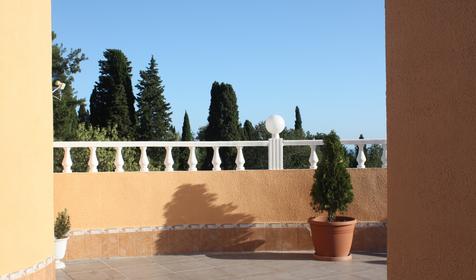 Терраса, гостевой дом Визит, г. Сочи, Хостинский район