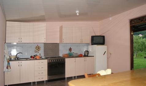 Кухня, гостевой дом Горный воздух, г. Сочи, п. Аше, аул Хаджико