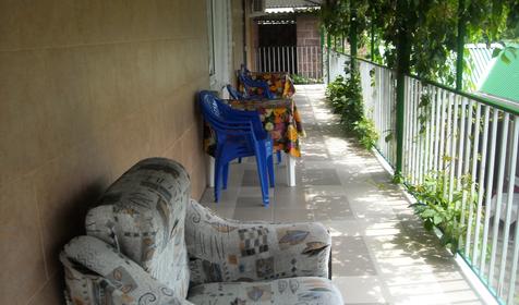 Балкон, гостевой дом Эдем, ольгинка