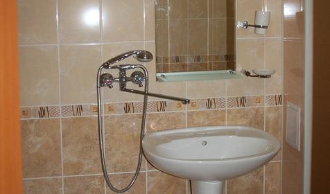 Санузел номера. Гстиница Лето, Туапсинский район, с. Лермонтово