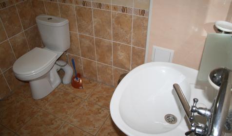 Санузел номера. Гстиница Лето, Туапсинский район, с. Лермонтово