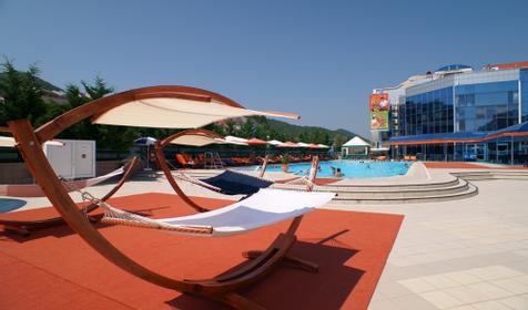 Открытый бассейн. Курортный комплекс Гамма, Туапсинский район, с. Ольгинка