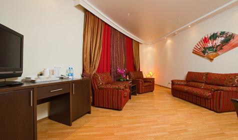 Двухкомнатный номер Люкс отеля Гамма, Туапсинский район, с. Ольгинка