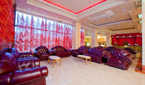 Холл отеля Гамма, Туапсинский район, с. Ольгинка