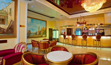 Лобби-бар курортного комплекса Гамма, Туапсинский район, с. Ольгинка