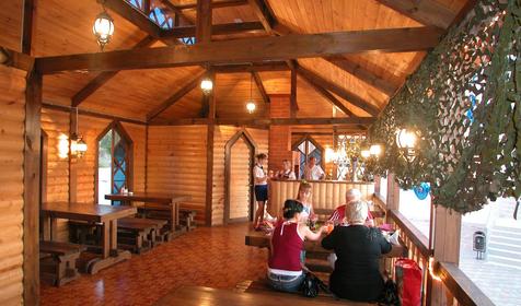 Трактир на набережной. Курортный комплекс Гамма, Туапсинский район, с. Ольгинка