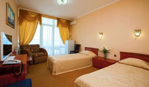 Номер Стандарт. Санаторий Голубая даль, г. Геленджик, с. Дивноморское