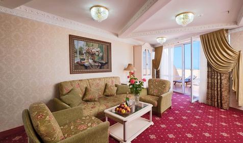 Номер Люкс Терраса, санаторий Голубая даль, г. Геленджик, с. Дивноморское