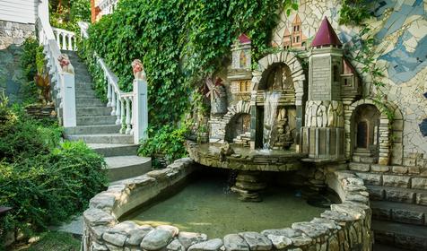 Территория. Гостевой дом Приморье, Туапсинский р-н, с. Ольгинка