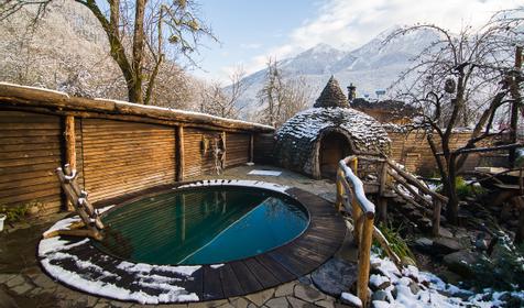 Зона отдыха. Гостевой дом British House, г. Сочи, Адлерский район, п. Красная Поляна