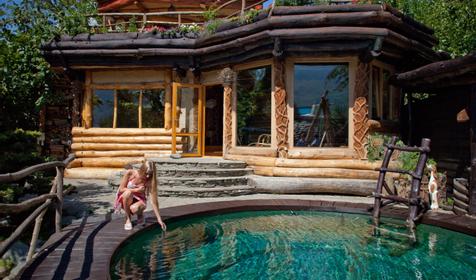 Зона отдыха. Гостевой дом British House, г. Сочи, Адлерский район, п. Красная Поляна