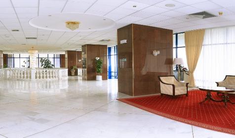 Холл. Ресепшн. Ямал, корпус 2. Курортный комплекс «Молния Ямал (главный корпус "Молния")», Туапсинский р-н, п. Небуг