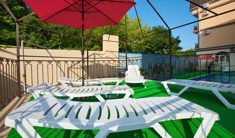 Бассейн. Гостевой комплекс Атриум, г. Геленджик, с. Дивноморское